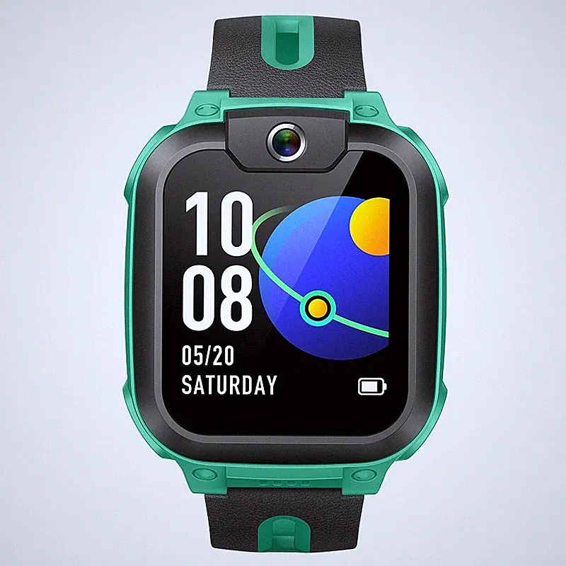 imoo Z1 Kinder-Smartwatch – HD-Videocall, Telefon, GPS, wasserdicht, Grün