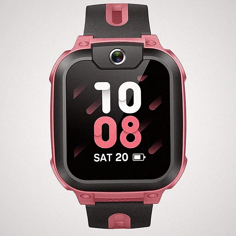 imoo Z1 Kinder-Smartwatch – HD-Videocall, Telefon, GPS, wasserdicht, Pink