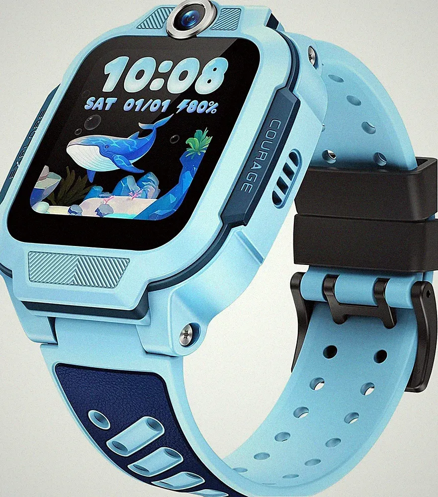 Imoo Z3 Kinder-Smartwatch 4G Video & Anrufe mit GPS -Tracking Unlocked Blue