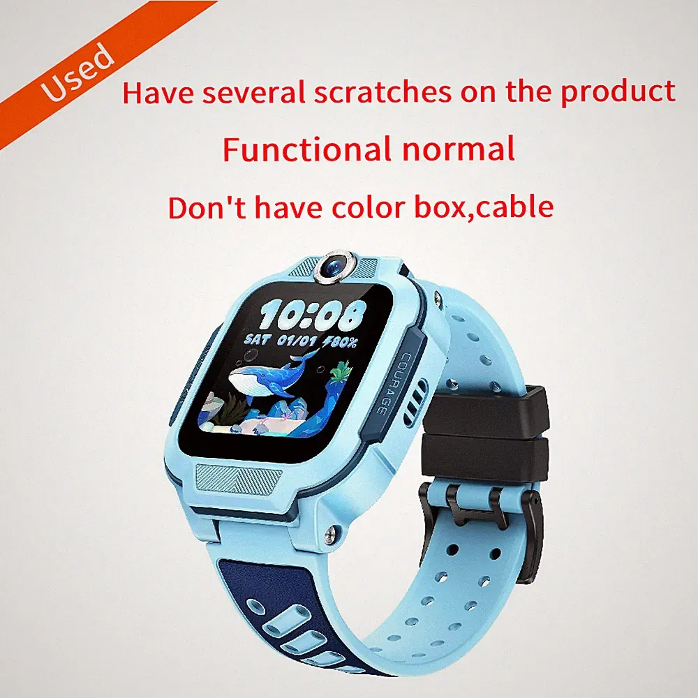 Imoo Z3 Kinder-Smartwatch 4G Video & Anrufe mit GPS -Tracking Unlocked Blue Used