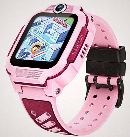 Imoo Z3 Kinder-Smartwatch 4G Video & Anrufe Watch Phone mit GPS -Tracking Pink