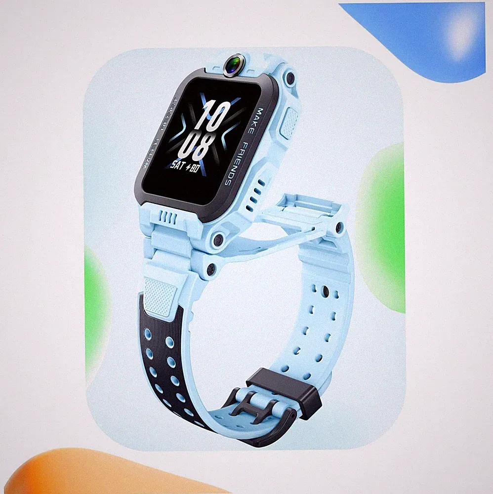 imoo Z7 Digital Smartwatch Rechteckig 4G Blau