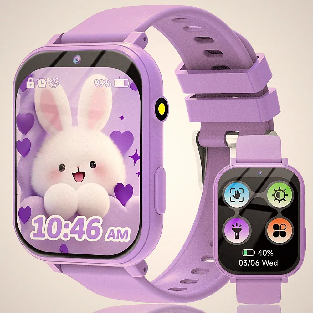 Interaktive Smartwatch für Kinder Jungen & Mädchen mit 18 spannenden Spielen