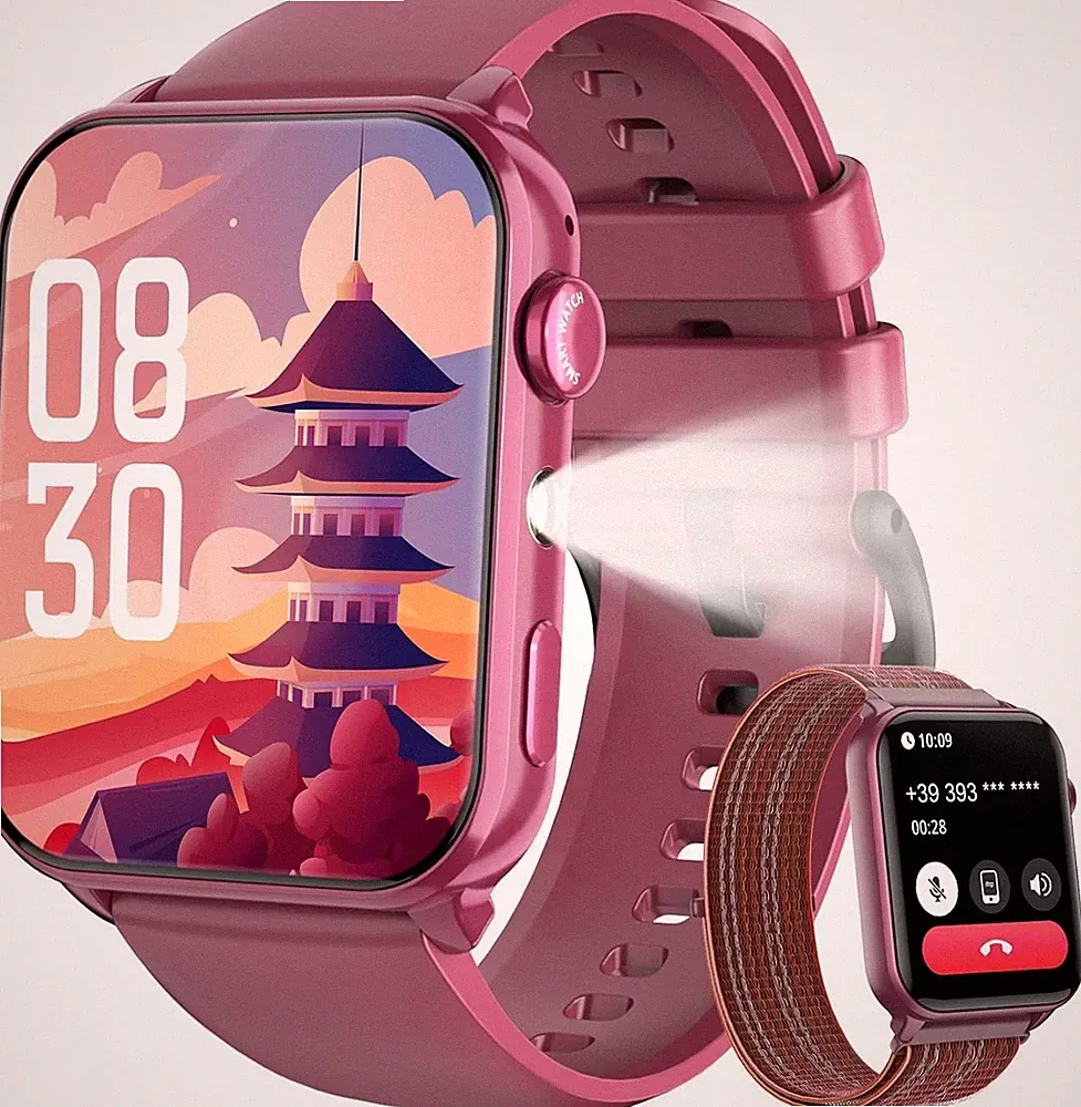 smartwatch damen lila