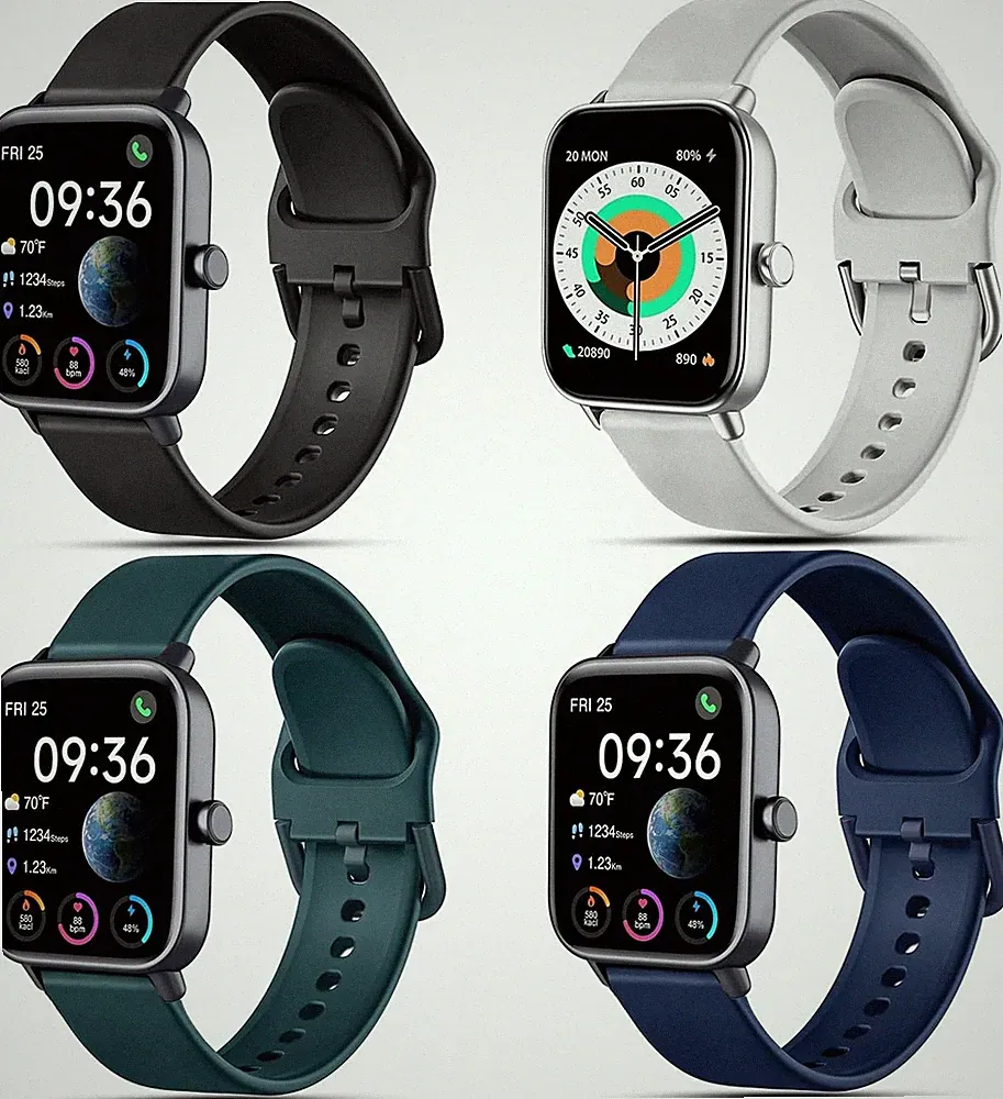 Issinlky Armband 22mm für Veryfit Smart Watch IDW19 IDW13 IDW16 IDW18, Soft