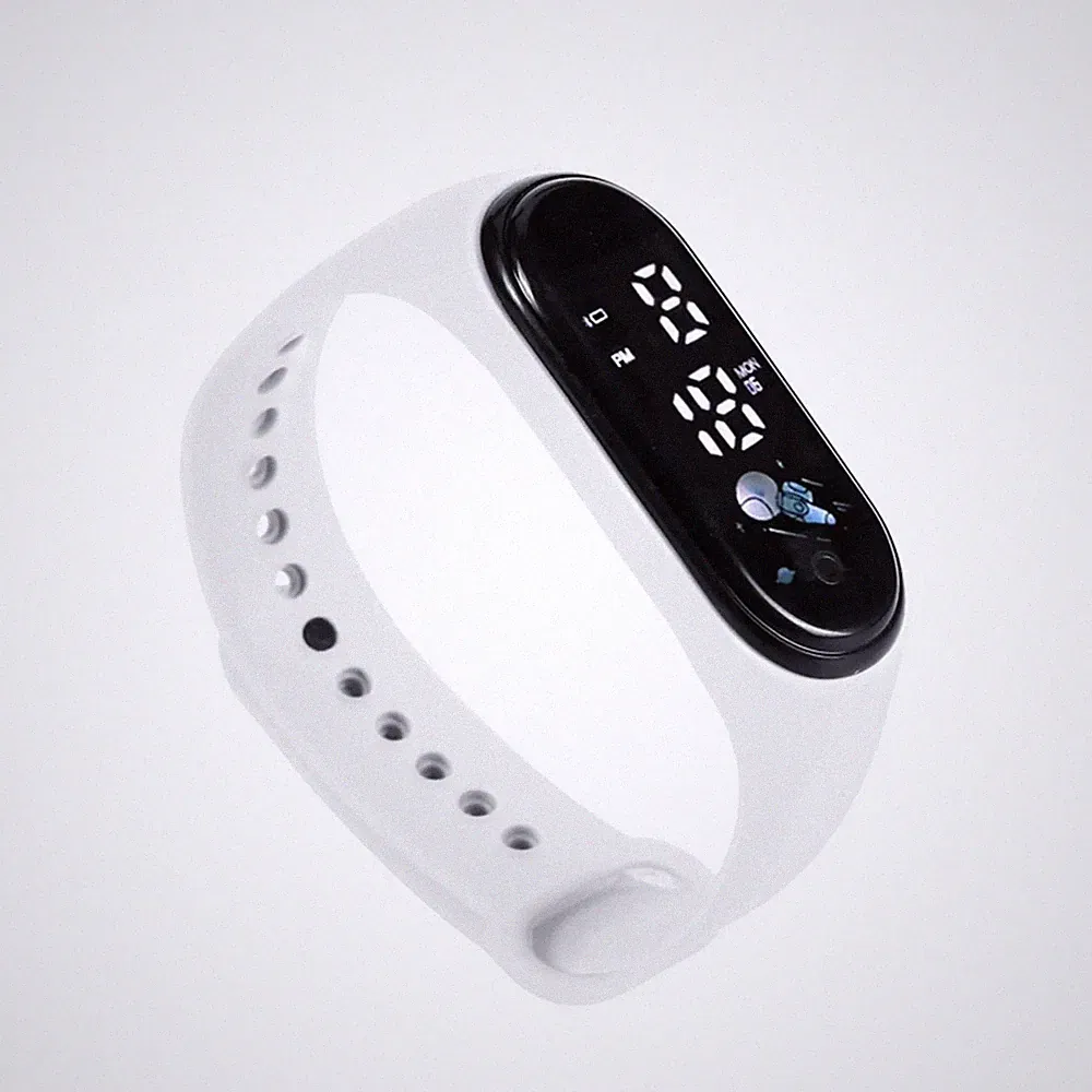 Kawaii Smartwatch für Kinder Mode Outdoor Wasserdicht Sport Kinderuhren Junge