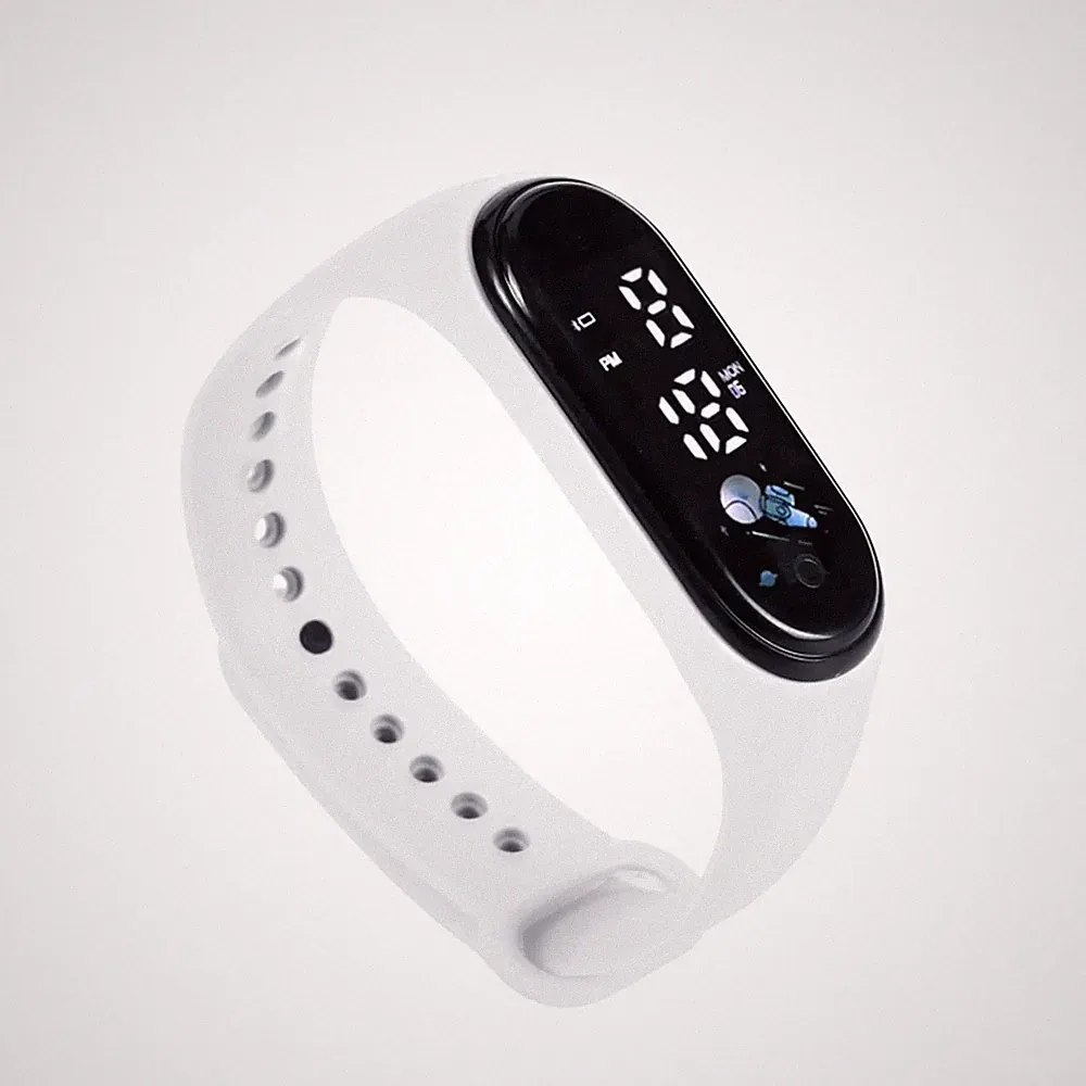 Kawaii Smartwatch für Kinder Mode Outdoor Wasserdicht Sport Kinderuhren Junge