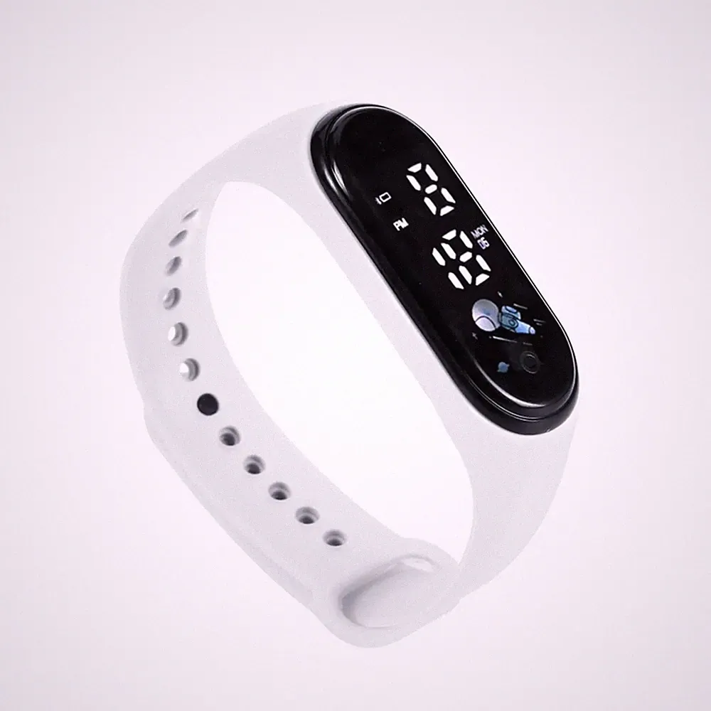 Kawaii Smartwatch für Kinder Mode Outdoor Wasserdicht Sport Kinderuhren Junge