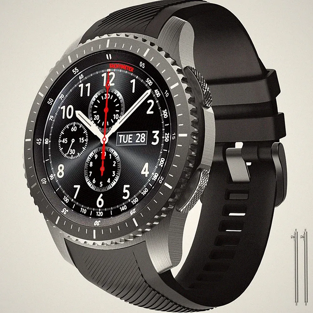 Keine Lücke Armband für Samsung Gear S3 Classic/Frontier/Galaxy Watch 46mm, 2...