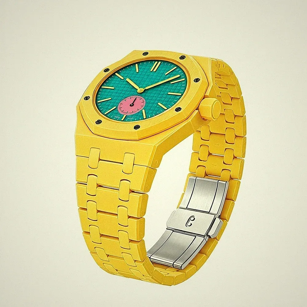 Keramik Armband mit Gehäuse für Royal Pop Luxus Ersatzarmband Premium