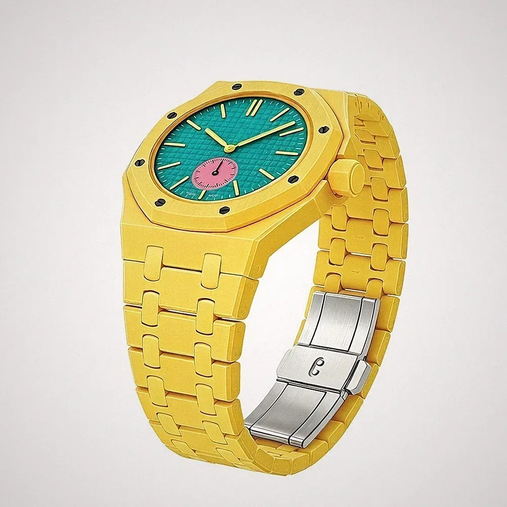 Keramik Armband mit Gehäuse für Royal Pop Luxus Ersatzarmband Premium