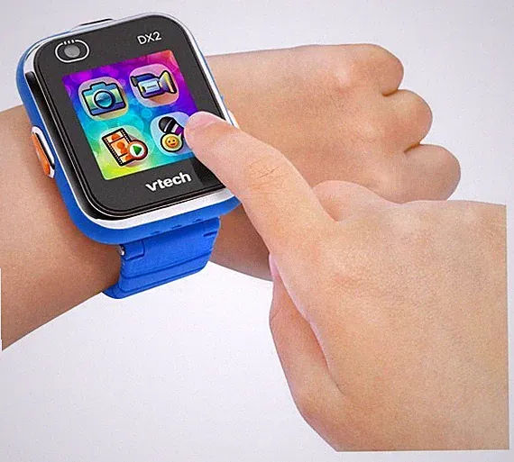 Kidizoom Smartwatch DX Blau Kinder Jungen Videos Dual Kamera Stoppuhr