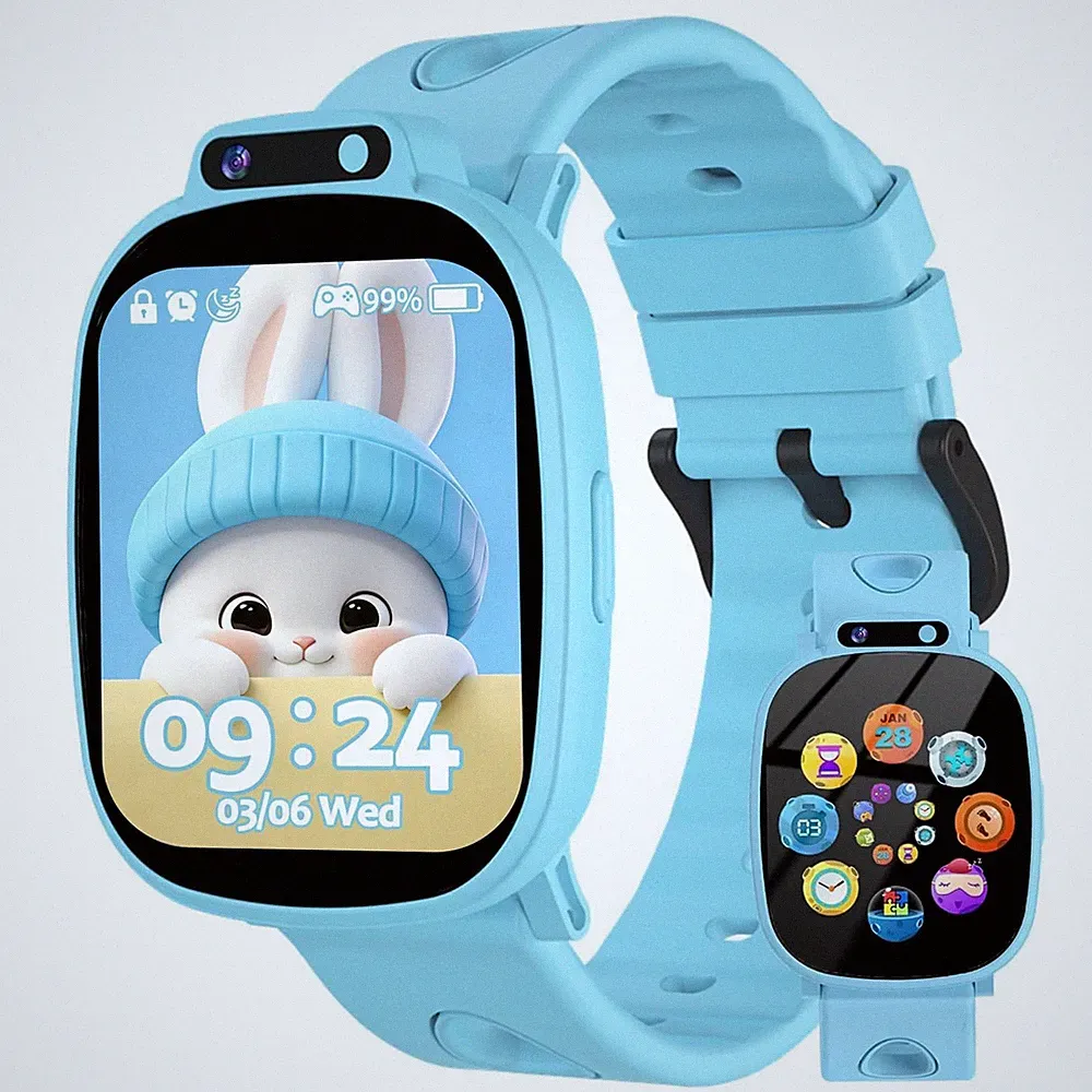 Unisex Jugendliche Kinder-Smartwatch
