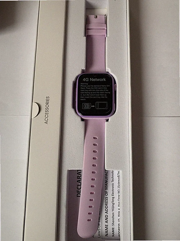 Kids Smartwatch 4G – light purple (violett) – kaum benutzt – in OVP