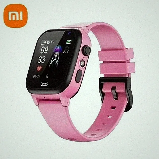 Kinder 4G Smart Watch GPS SOS Videoanruf Kamera Wasserdicht für Jungen Mädchen Neu Box