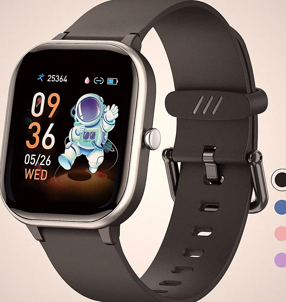 Kinder Fitness Tracker 19 Sportmodi Schrittzähler Herzfrequenz