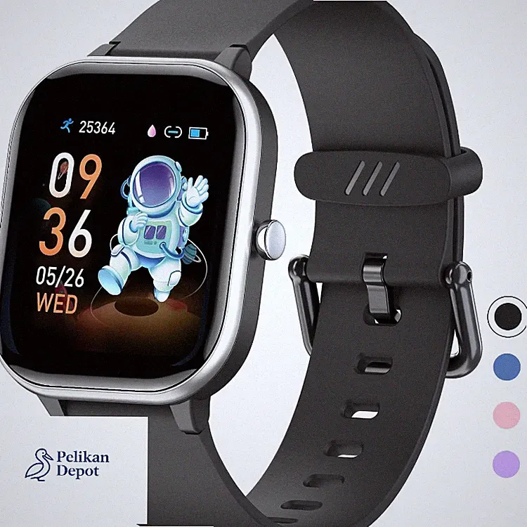 Kinder-Fitness-Tracker Wasserdicht 19 Sportmodi Schrittzäh