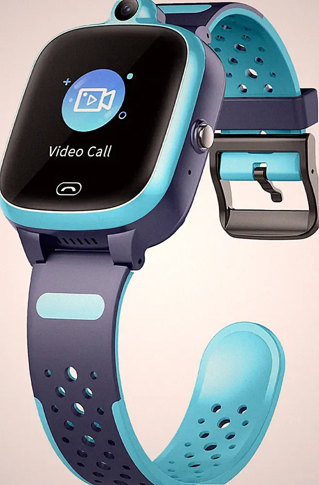 Kinder GPS Smartwatch 4G Telefon Uhr Wasserdicht WLAN SOS Tracking Armbanduhr