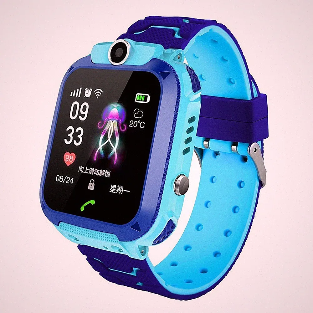 Kinder Smart Watch Kamera Anrufe Telefon Spiel Uhren Weihnachtsgeschenk