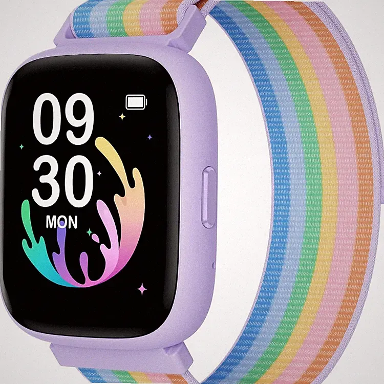 Kinder Smartwatch 1,8 Zoll Fitness Tracker Schrittzähler Pulsmonitor Wass