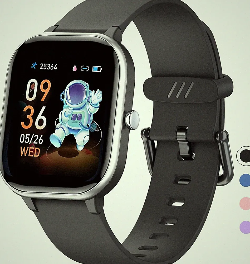 Kinder Smartwatch 19 Sportmodi wasserdicht 1 Zoll Touchscreen Fitness für Kinder