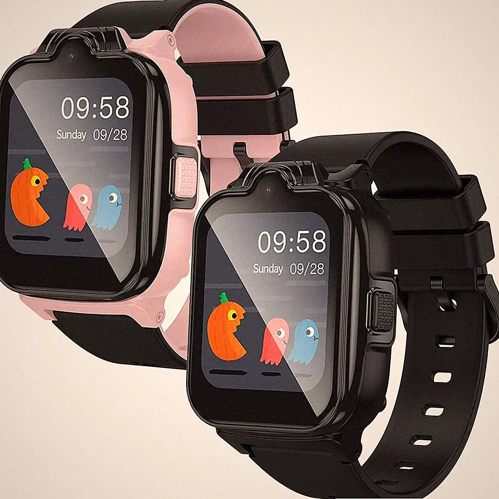 Kinder Smartwatch 4G GPS Uhr mit Telefon Videoanruf Ortung SOS Kinderuhr Y104