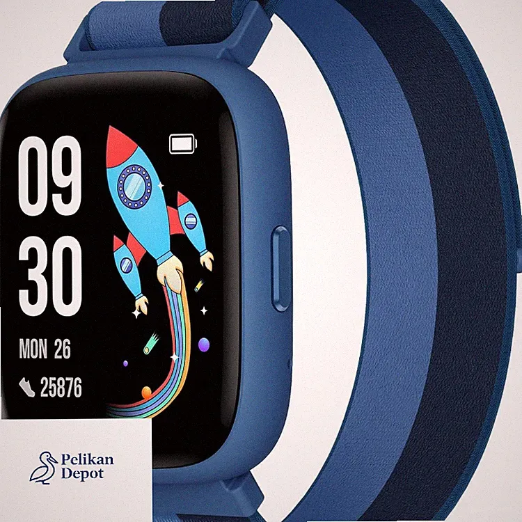 Kinder Smartwatch BRAVE 2 1,8 Zoll HD Touchscreen Schrittzähler