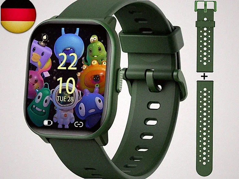 Kinder Smartwatch für Mädchen Jungen mit 19 Sportmodi, Fitness Aktivitäts Tr