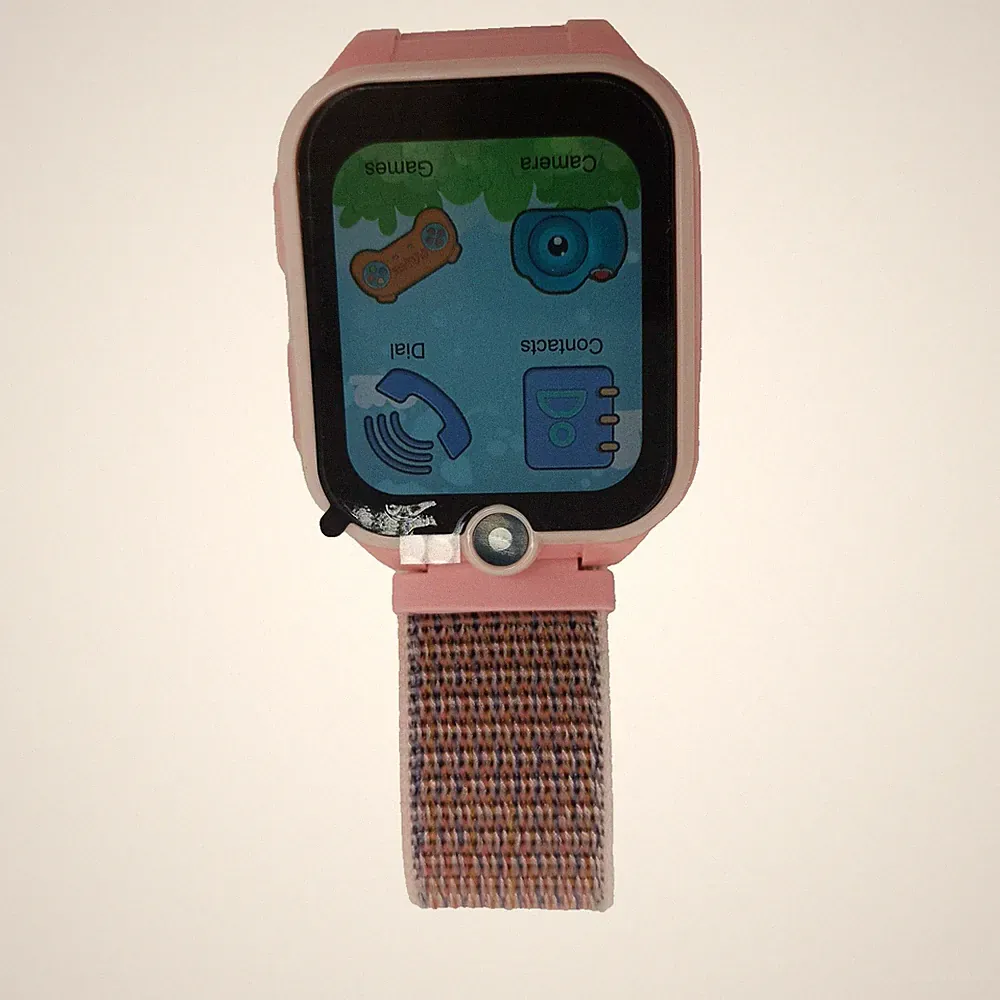 Kinder Smartwatch GPS 4G Telefonuhr mit Kamera SOS IP68 für iOS Android