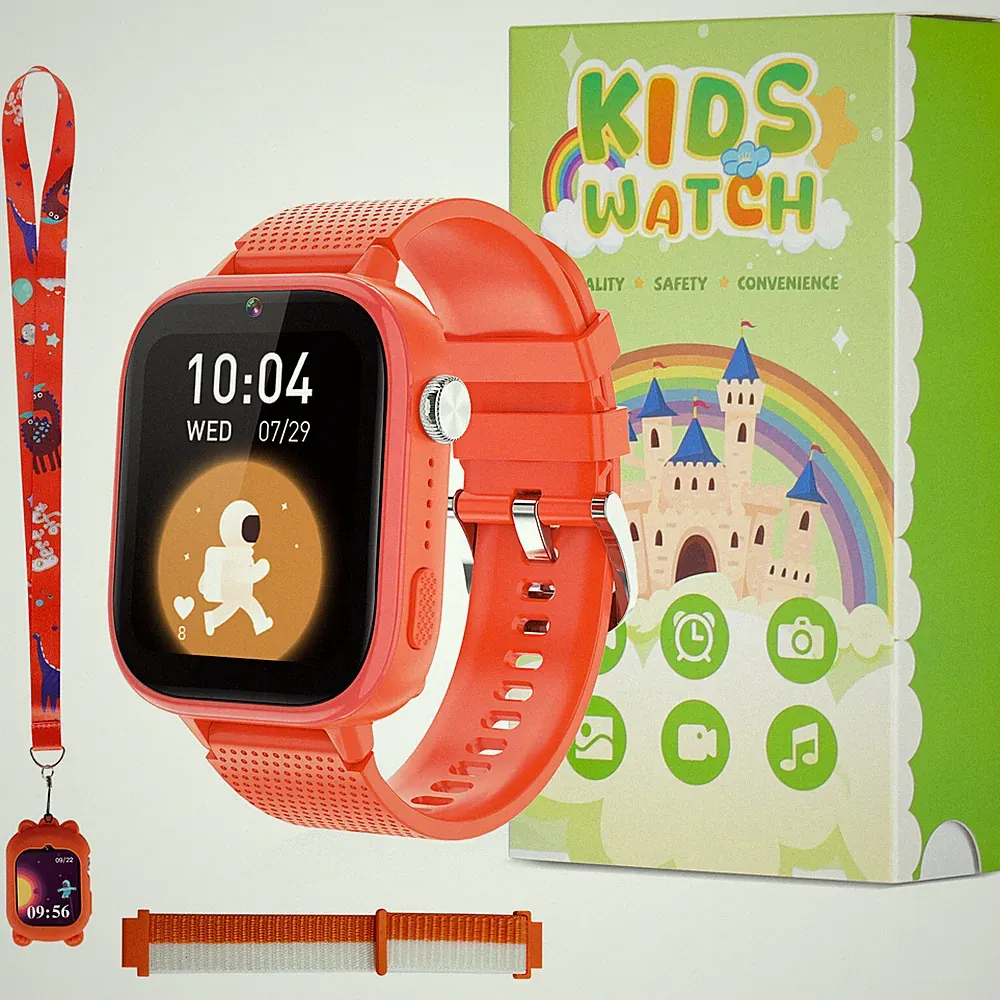 Kinder Smartwatch GPS SOS Notruf mit Telefonfunktion Armbanduhr Video Phone Call