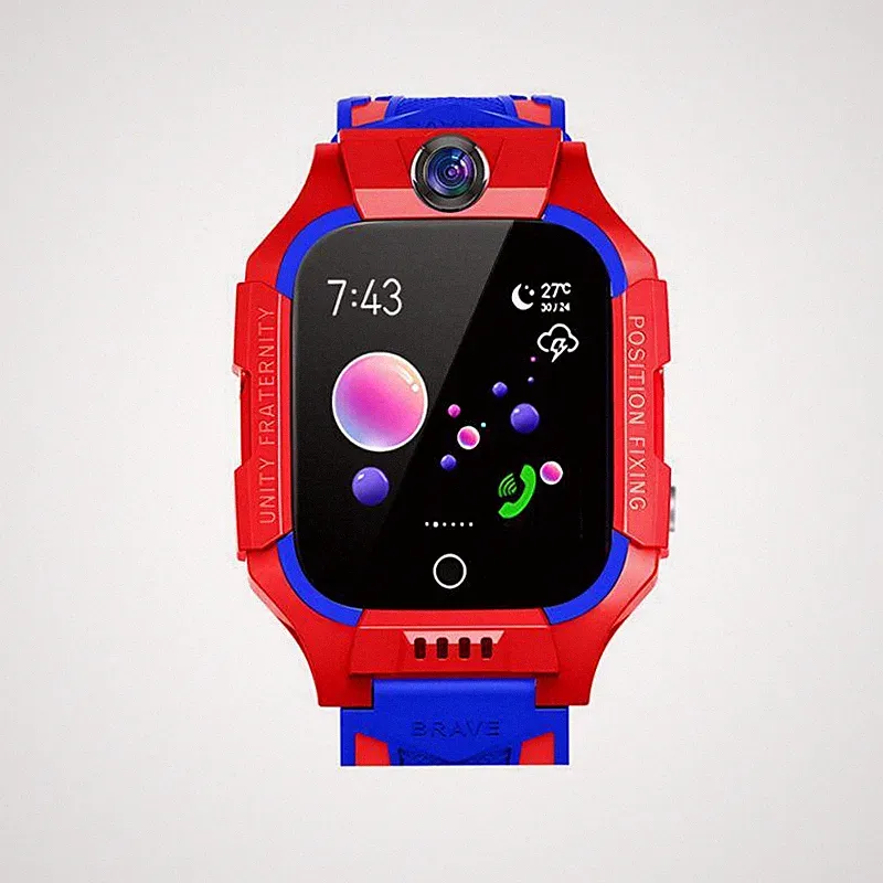Kinder Smartwatch Kamera SOS GPS Tracker Wasserdicht Telefonuhr 4G Armbanduhr