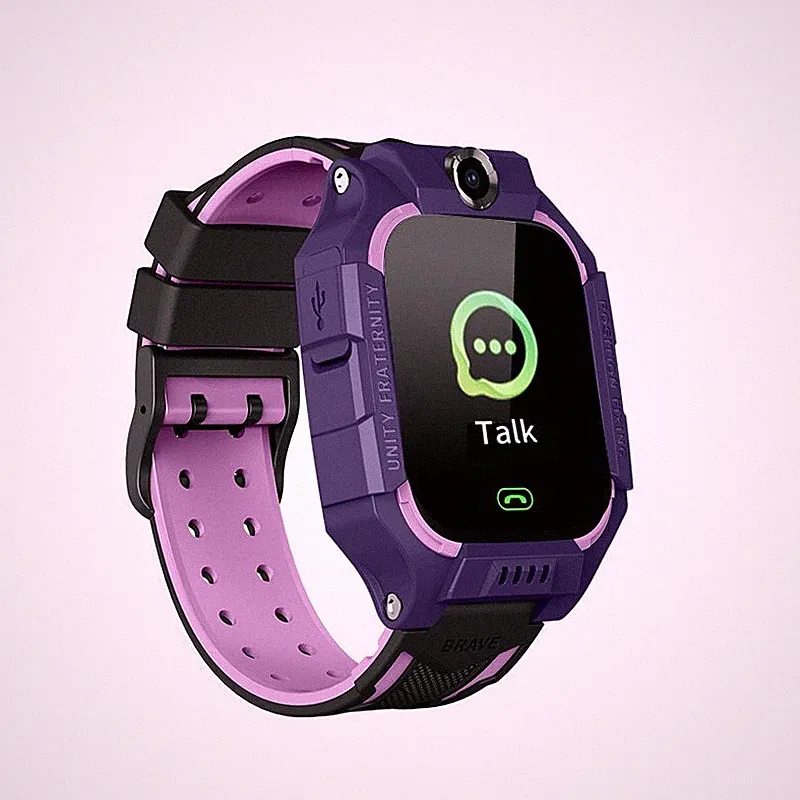 Kinder Smartwatch Kamera Telefonuhr SIM GPS Tracker SOS Armbanduhr Wasserdicht