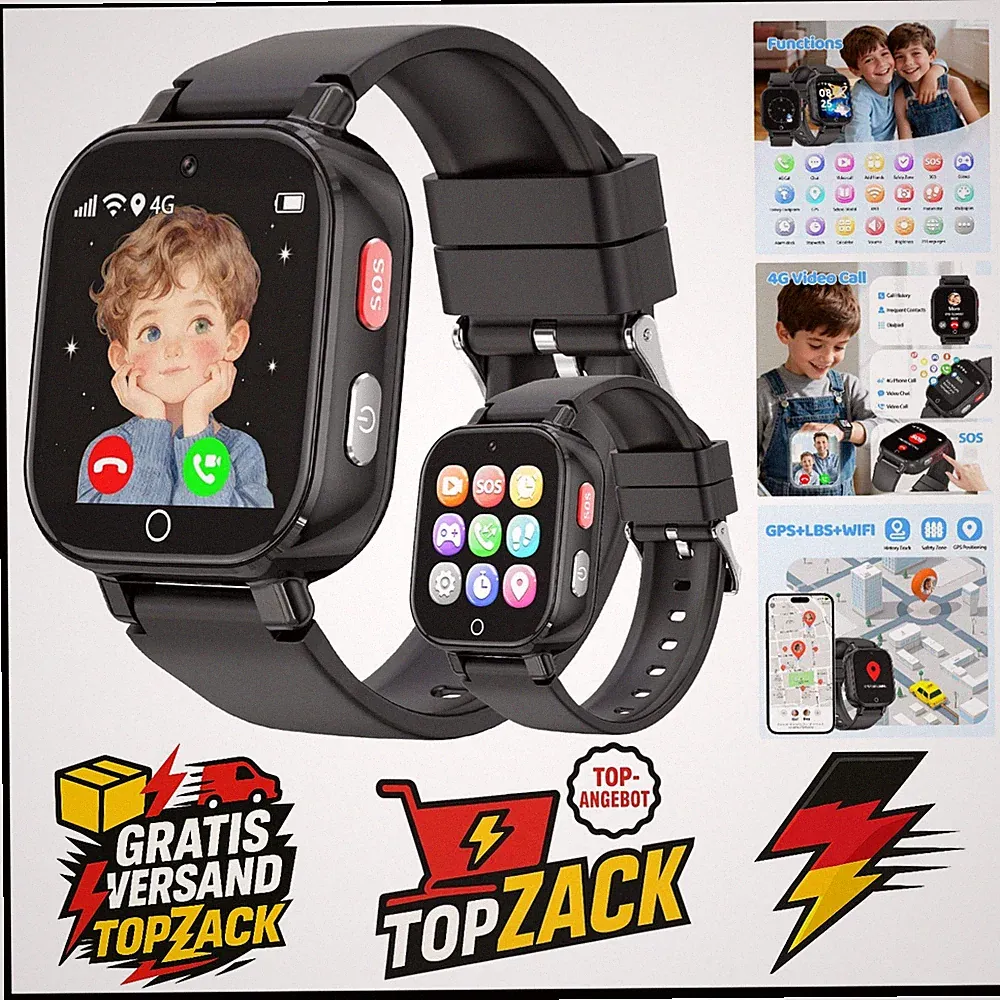 Wasserabweisend Kinder-Smartwatch