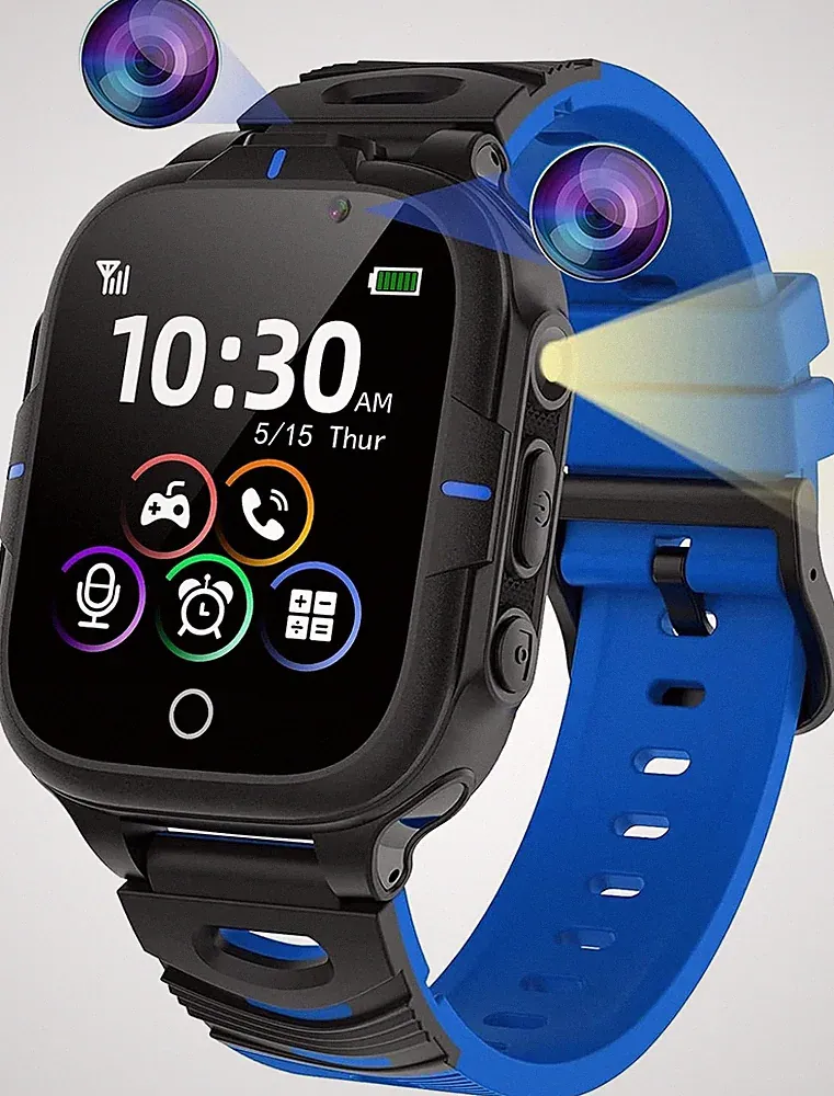 Kinder Smartwatch mit Anruf und SOS 24 Spiele