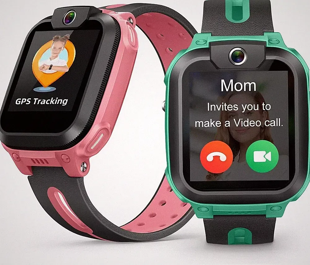 Kinder Smartwatch mit GPS mit SIM Armbanduhr GPS Tracker Wasserdicht SOS Tracker