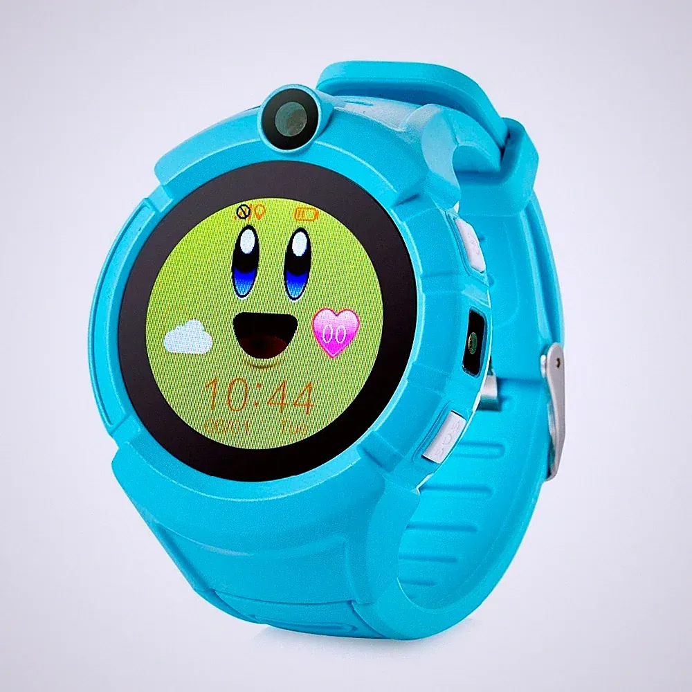 “Kinder Smartwatch mit Kamera GPS Tracker SOS Telefon Uhr Blau”