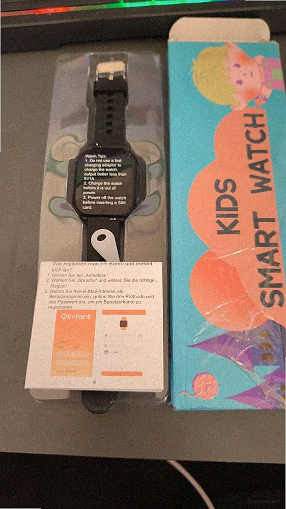 Kinder Smartwatch mit SIM & GPS – Neu (3 Farben verfügbar)