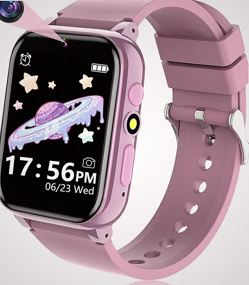 Kinder Smartwatch mit Telefonfunktion Armbanduhr Sportuhr für Android IOS