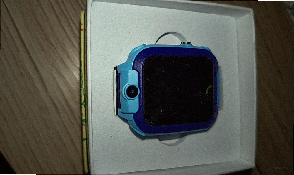 Kinder-Smartwatch Smartwatch blaues Gehäuse mit Kamera, nur Gehäuse, in Box