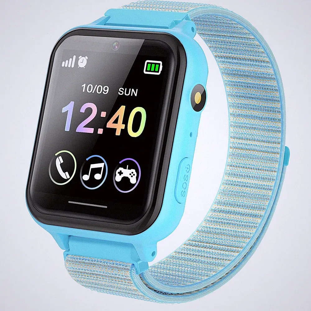 Kinder Smartwatch, Telefon Uhr für Kinder 10 Spiele MP3 Musik Anruf Taschenla...