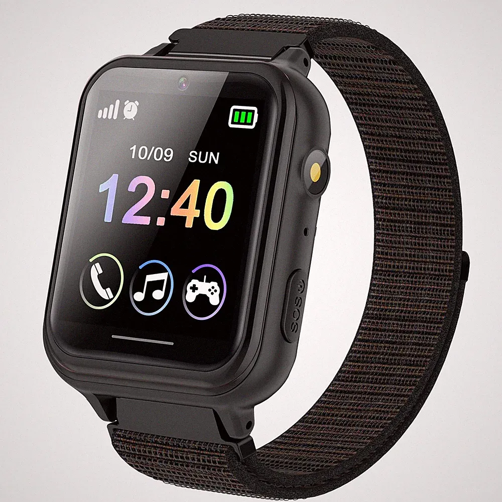 Kinder Smartwatch Telefon Uhr für Kinder 10 Spiele MP3 Musik Anruf Taschenlampe