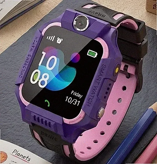 Kinder Smartwatch Telefon Uhr SOS Schrittzähler 14 Spiele Taschenlampe NEU OVP