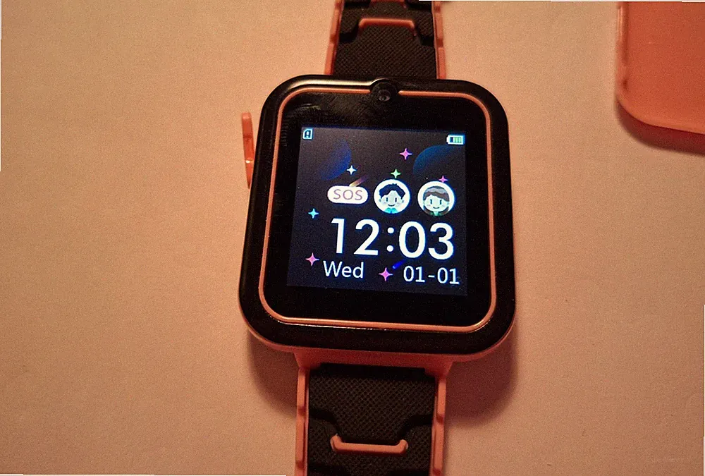Kinder SmartWatch Uhr Rosa NEU