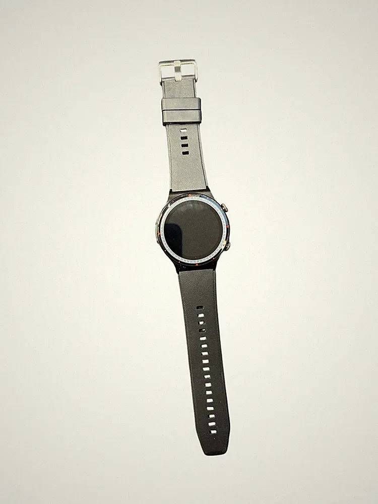 Knauermann Pro (2023) 33 mm Gesundheit-Smartwatch mit Sportarmband - Schwarz