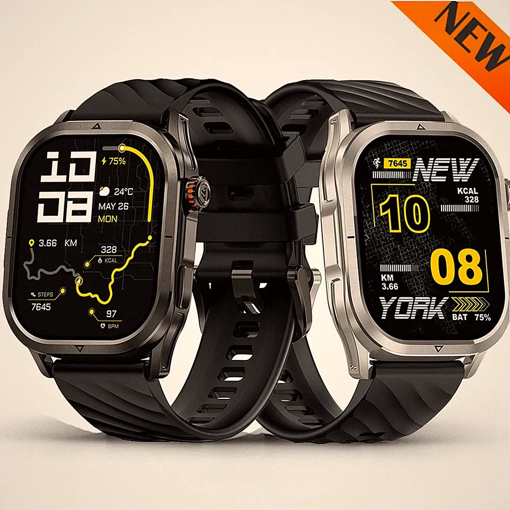 KOSPET Magic P10 Smartwatch Herren und Damen mit GPS und 50 Tagen Akkulaufzeit