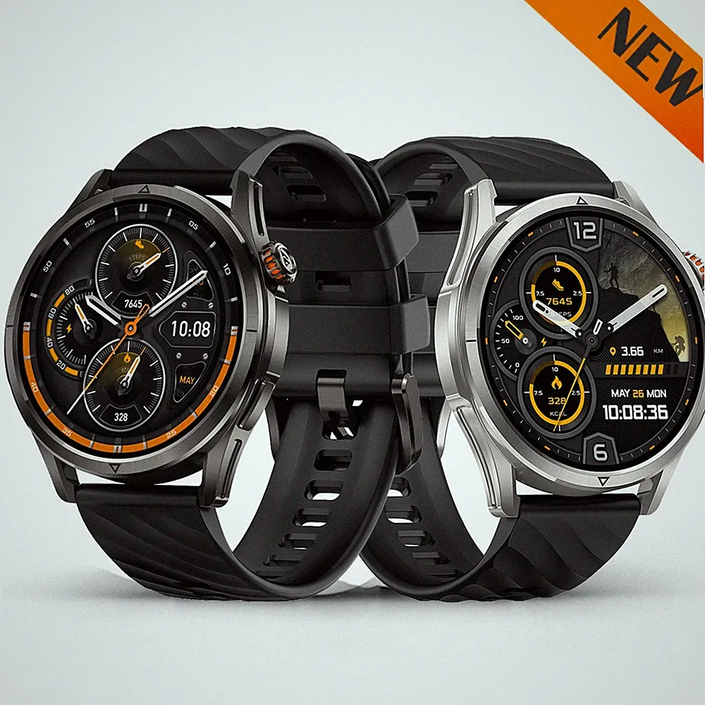 KOSPET Magic R10 GPS Smartwatch Herren Damen 5 ATM Wasserdicht 1.43" AMOLED