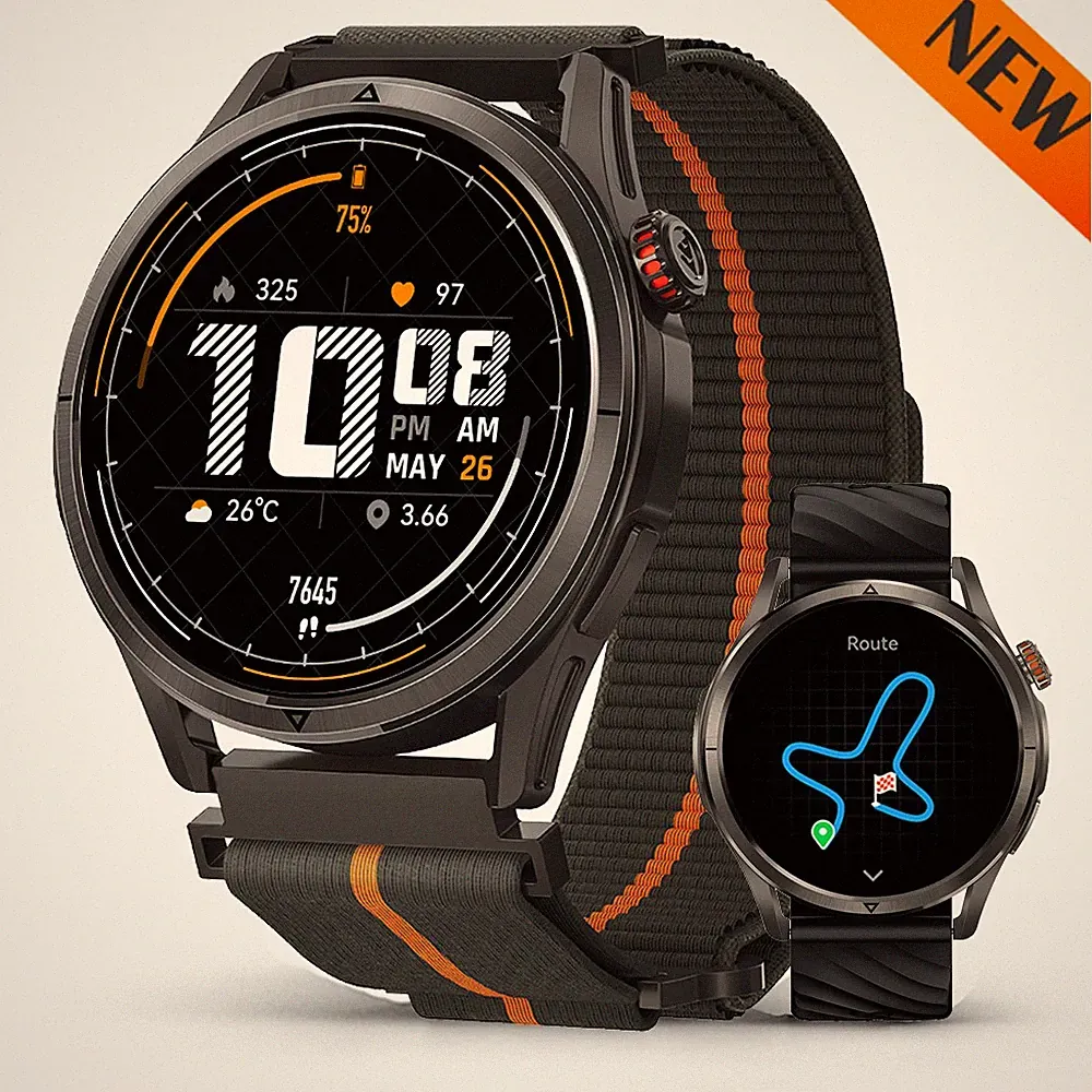 KOSPET MAGIC R10 Herren Smartwatch Damen GPS 50m Wasserdicht 50Tage Akkulaufzeit