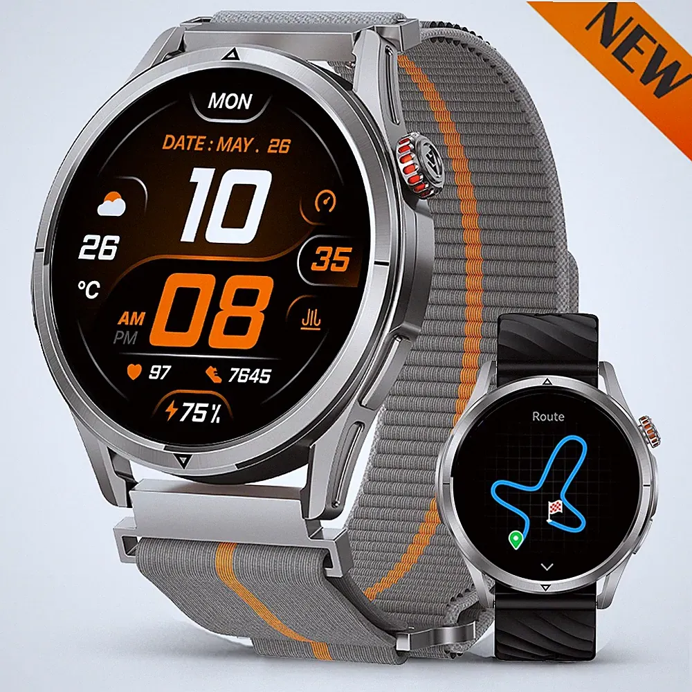 Kospet Magic R10 Herren Smartwatch Damen GPS 50Tage Akkulaufzeit 50m Wasserdicht