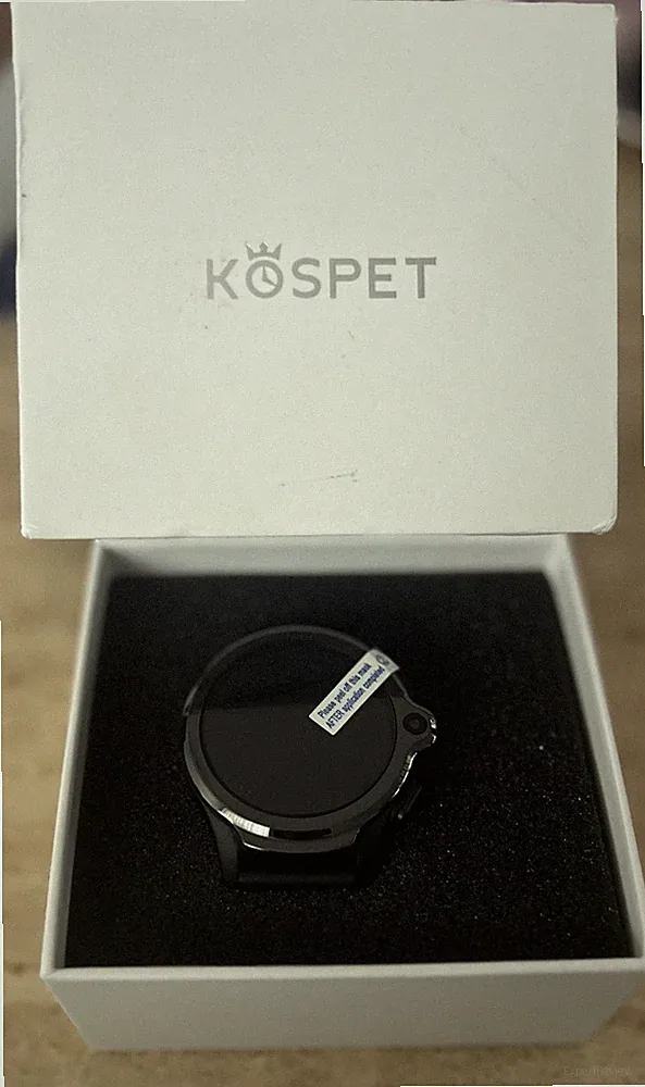 KOSPET Prime Smartwatch Phone, Schwarz