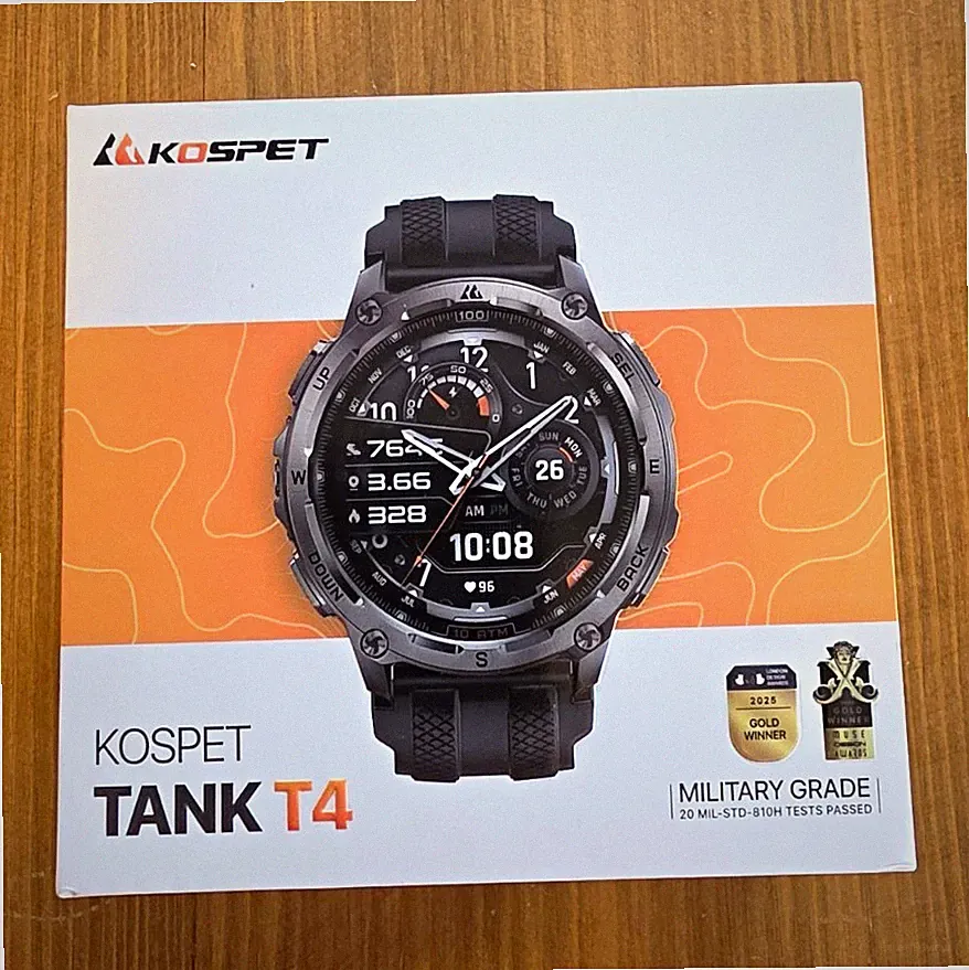 KOSPET TANK T4 Smartwatch-Wie Neue, Kauf Im Juli Für 219,99 € Bei Amazon + Ovp